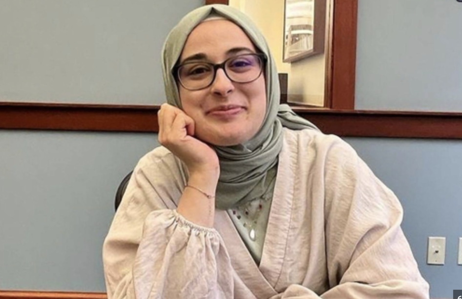 Rumeysa Ozturk
Foto cortesía de Saudi Gazette